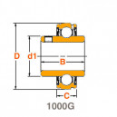 Roulement de palier 1030-30 G