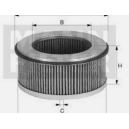 Filtre d'habitacle à charbon actif MANN CUK33128