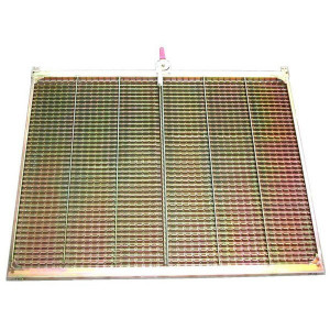 Demi grille supérieure CZ/4 CLAAS 1738.4x561.85 mm