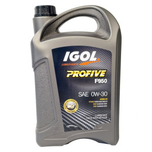 Huile moteur synthétique Igol PROFIVE F950 0W30 5L FORD Huile moteur synthétique Igol PROFIVE F950 0W30 5L FORD