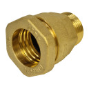 Raccord en laiton mâle 3/4" pour tuyaux polyéthylène Ø 25