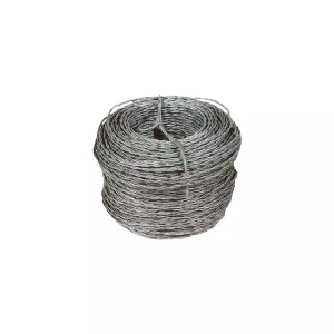 Bobine de fil tresse galvanisé Ø 2,4 mm 200 M Bobine de fil tresse galvanisé Ø 2,4 mm 200 M
