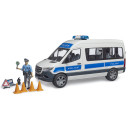 Véhicule de police Mercedes-Benz Sprinter avec figurine policier