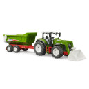 Tracteur Roadmax avec chargeur frontal et benne basculante