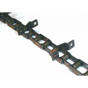 Chaine nue à grains longueur 5m53 36 équerres pour CLAAS MEGA Chaine nue à grains longueur 5m53 36 équerres pour CLAAS MEGA