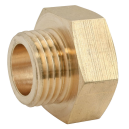 R&eacute;duction laiton femelle 1" vers m&acirc;le 3/4"  