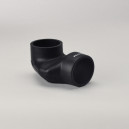 Coude &agrave; 90&deg; en caoutchouc adaptateur cobra DONALDSON P547694
