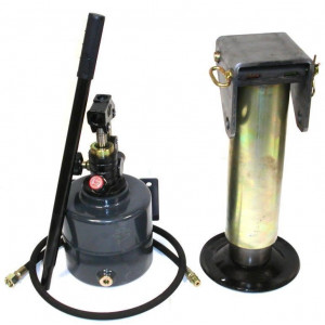 Kit béquille hydraulique 8T+ pompe + flexible + levier Kit béquille hydraulique 8T+ pompe + flexible + levier