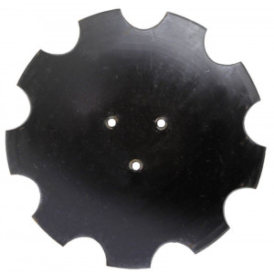 Disque HORSCH 3 trous diamètre 12.5 crénelé Ref or : 23246106 Disque HORSCH 3 trous diamètre 12.5 crénelé Ref or : 23246106