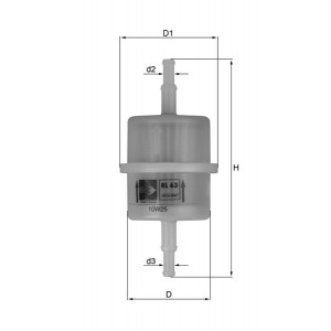Filtre à essence Mahle KL63OF Filtre à essence Mahle KL63OF