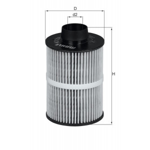 Filtre à gasoil Mahle KX208D ECO Filtre à gasoil Mahle KX208D ECO