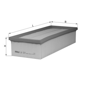 Filtre à air Mahle LX1211 Filtre à air Mahle LX1211