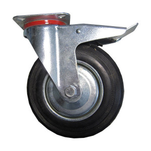 Roue pivotante Ø200 avec frein Roue pivotante Ø200 avec frein